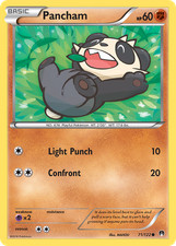 PANCHAM 71/122 COMMON BREAKPOINT POKEMON MP