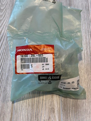 #ad GENUINE OEM HONDA PART # 16100 Z0L 023 CARBURETOR; GCV160 ENGINE HRR216 MOWER $25.00