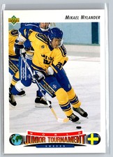1992-93 Upper Deck #236 Mikael Nylander Sweden