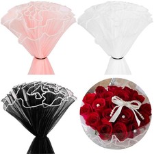 6-Pack Flower Wrapping Mesh Paper 26.2 Yard Bouquet Packaging Florist Supply