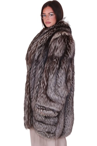 JACKE FUCHS PELZMANTEL FUCHS PELZMANTEL FOURRURE RENARD GIACCA PELLICCIA VOLPE 毛皮 - Bild 4 von 10