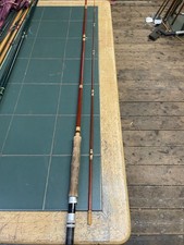 Vintage Fly Fishing Rod Shakespeare 1625 2pc 2.40m Graphite 7/8wt With Bag