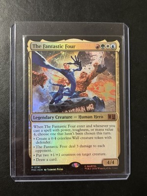 The Fantastic Four - 741 - MTG: Marvel Super Heroes - Mythic - FOIL