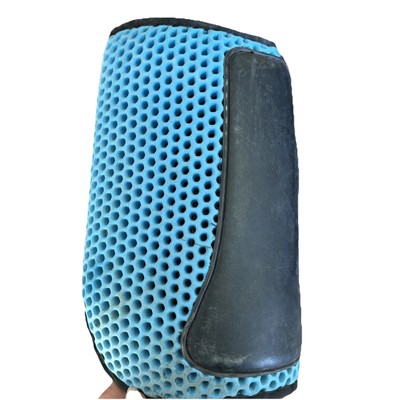 Equilibrium Tri Zone Front Splint Boots Equine Horse Large Blue Western English