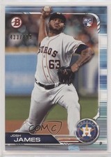 2019 Bowman Sky Blue 433/499 Josh James #87 9t3