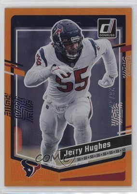 2023 Panini Donruss Jersey Number /55 Jerry Hughes #121 0c4