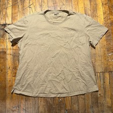 Duluth Tee Shirt Men's 3XL Brown Standard Fit Chest Pocket Short Sleeve Workwear