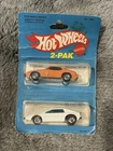 Vintage 1980 Hot Wheels 2-Pak Up Front 924 & Royal Flash Sealed on Card No 1892