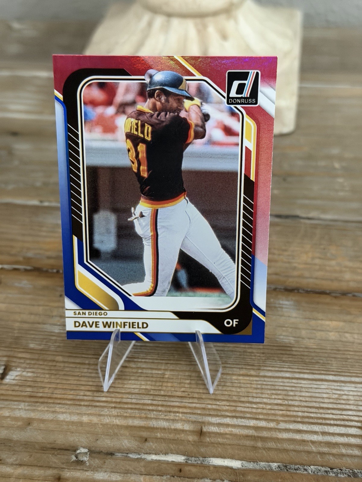 2026 Donruss #34 Dave Winfield Red and Blue