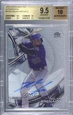 2016 Topps High Tek Auto Nolan Arenado #HT-NA BGS 9.5 GEM MINT Auto 0c3