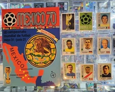 FIFA World Cup Ases Del Futbol Mexico 70 No Panini Complete Set