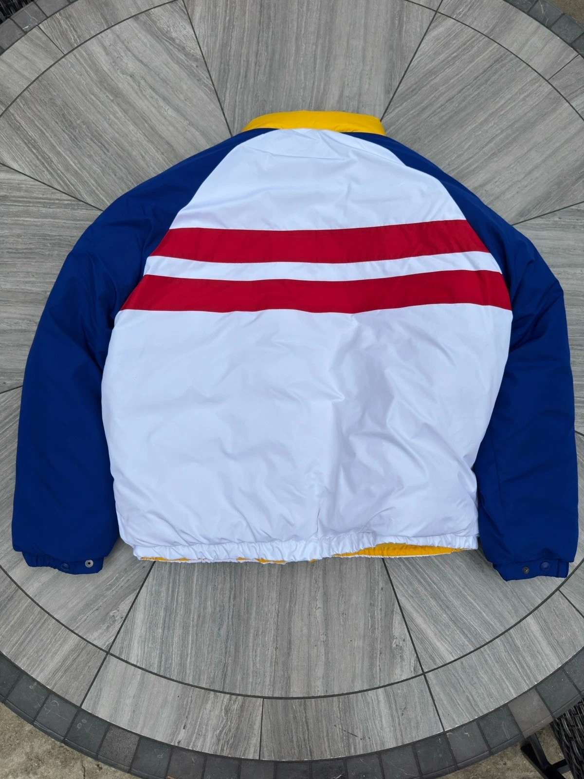 Polo Ralph Lauren Sun Valley Colorblock Sherpa Full Zip Puffer Jacket M - product detail image 8