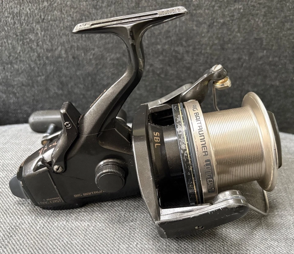 Shimano Big Baitrunner Long Cast Fishing Reel. - Image 2 of 4