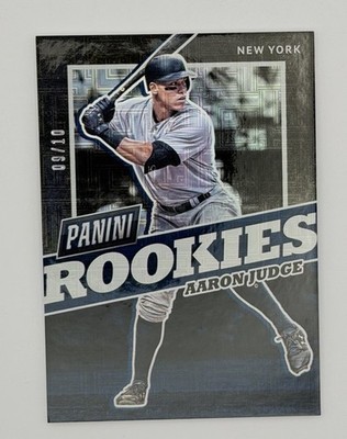 2017 Panini National Convention - Rookies Aaron Judge #AJ Escher Squares...