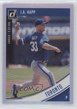 2018 Panini Donruss Stat Line Career 134/393 JA Happ #63 0l2