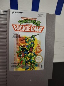 ★ Nintendo NES Teenage Mutant Hero Turtles II The Arcade Game ★ PAL