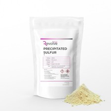 Sulfur Powder Precipitated High Purity 99.5% USP Food Grade Milk of Sulphur 5 lb