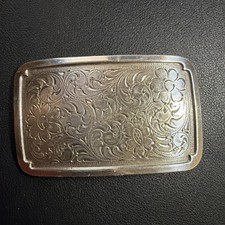 Vintage Silver Women’s Child’s Belt Buckle TBOX