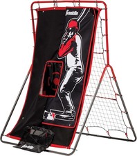2-in-1 Switch Hitter Pitch Trainer & Rebounder Net - Perfect for All Skills