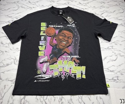 NWT Hellstar x Adidas x Anthony Edwards LA EXCLUSIVE Black Tee