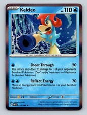 Keldeo 019/086 Rare Chaos Rising Pokemon Holo Lightly Played