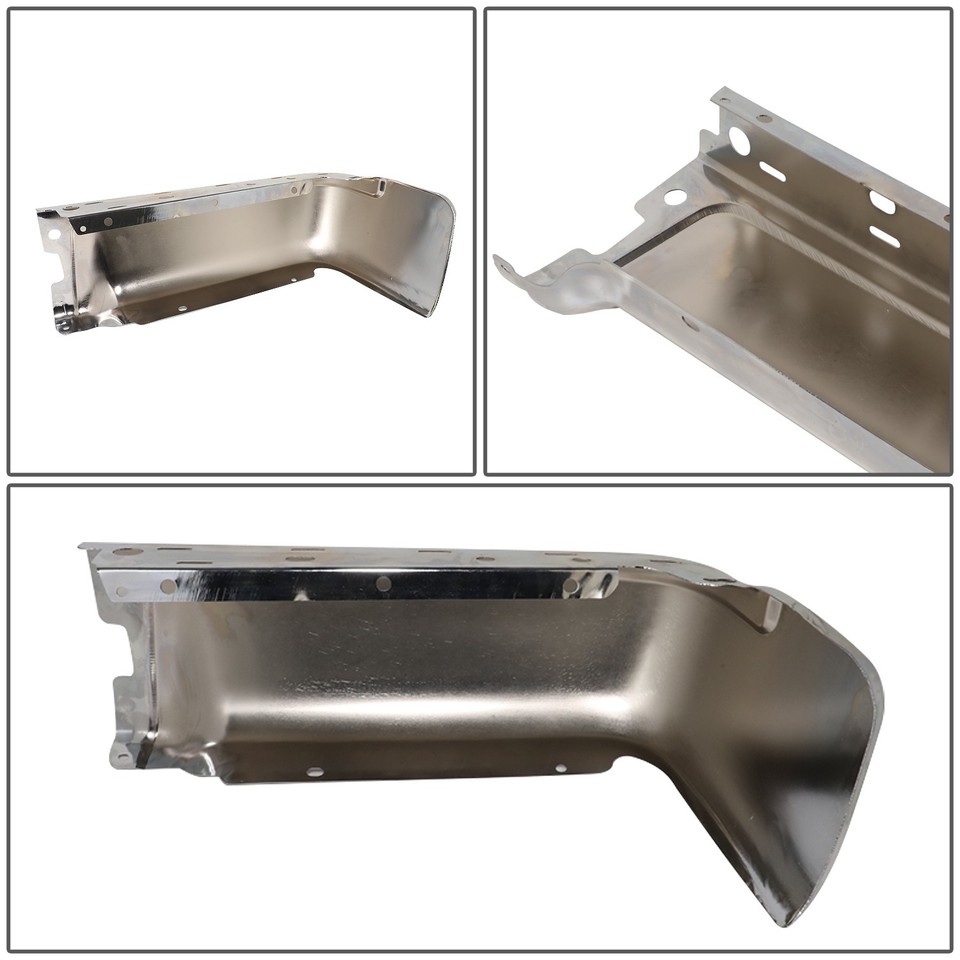 Complete Chrome Rear Step Bumper For 2009-2014 Ford F150 (Without Sensor Holes)-615676