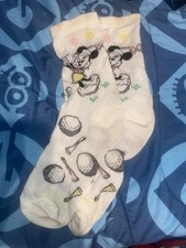 Vintage Minnie Mouse tennis socks