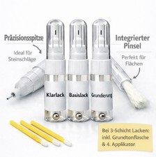 Lackstift Komplettset f&uuml;r Nissan RBN INK BLUE MET mit Pinsel/Spitze