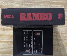 NECA Rambo Video Game Apperance 8 Bit NES Action Figure Reel Toys
