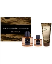 Joseph Abboud BESPOKE 3 Pc Gift Set Cologne 3.4 oz/EDP 0.68 oz, 3-in-1 Body Wash