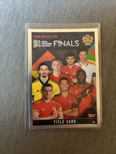 Topps Match Attax 101 The Road Uefa Nations Title Card Titel Karte MA1 Ronaldo