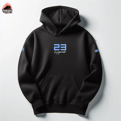 Black Sweatsuit Hoodie Sweatpants 23 Legend Tracksuit To Match Jordan 11 - 第 3/7 張圖片