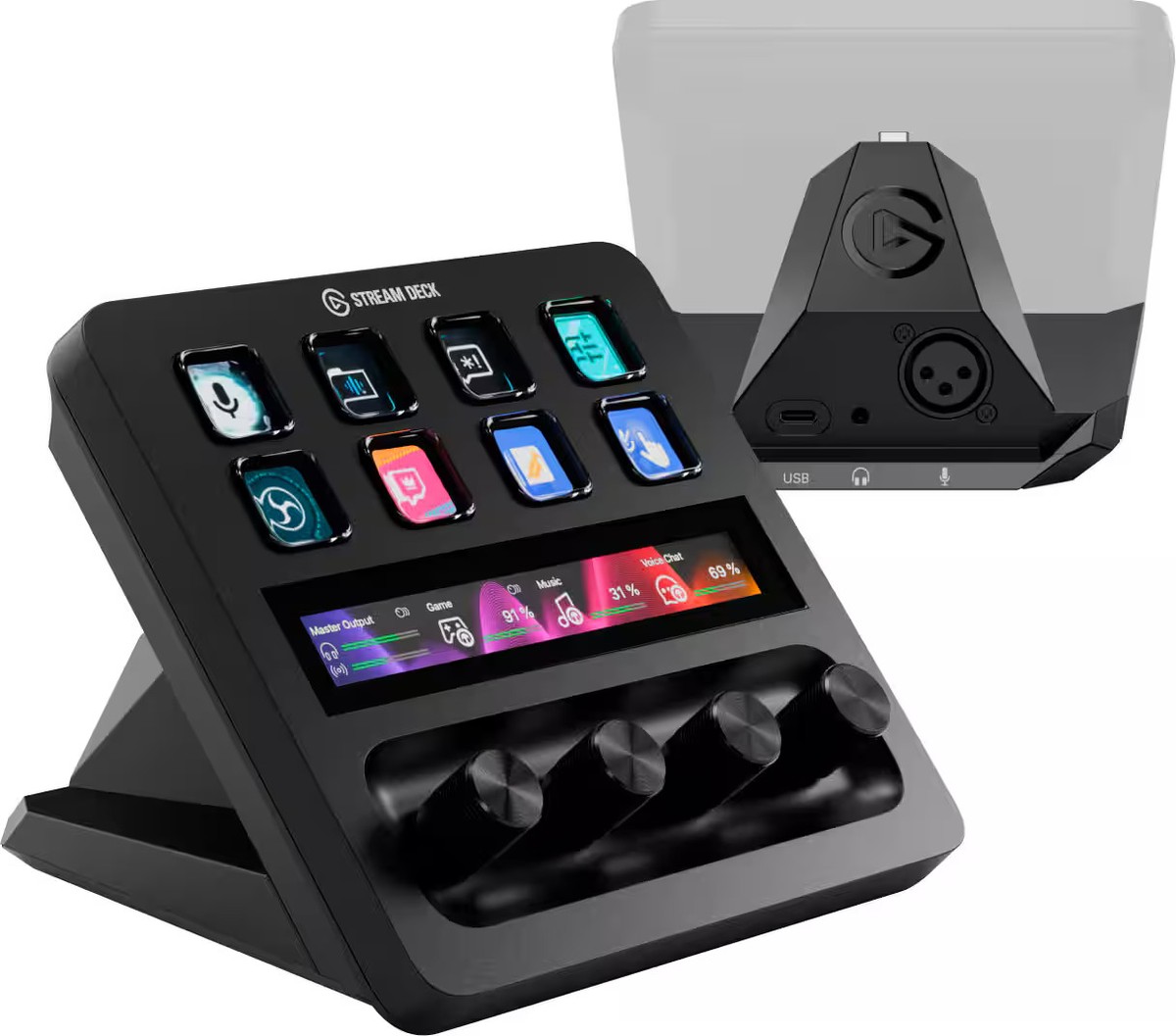 その他 STREAM DECK elgato Elgato Stream Deck - keypad Input Device - 10GBA9901 - Audio