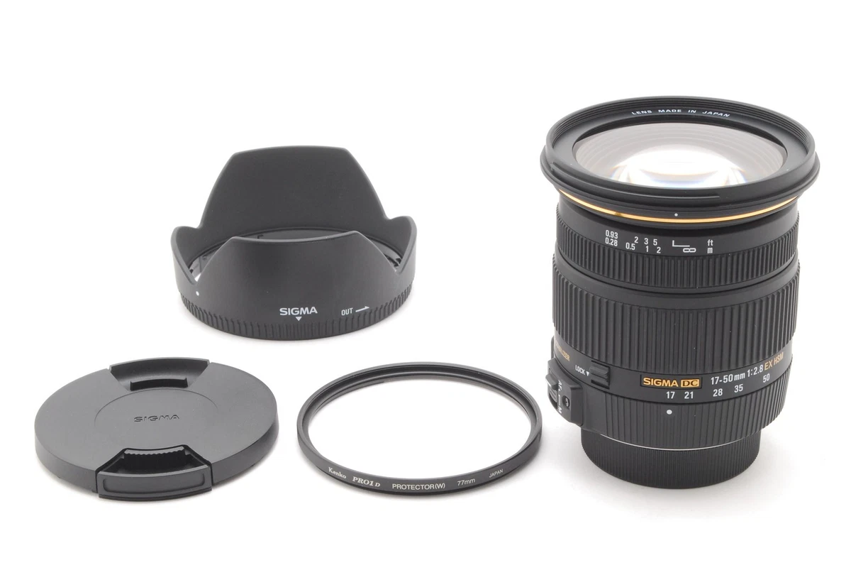 Sigma DC 17-50mm Focal Camera Lenses for sale | eBay