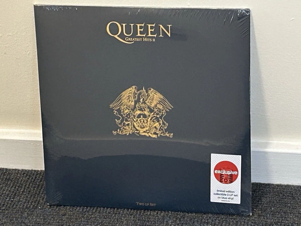 Queen Greatest Hits 2 Blue Vinyl Double Lp Sealed USA New Exclusive  - Image 4 of 4