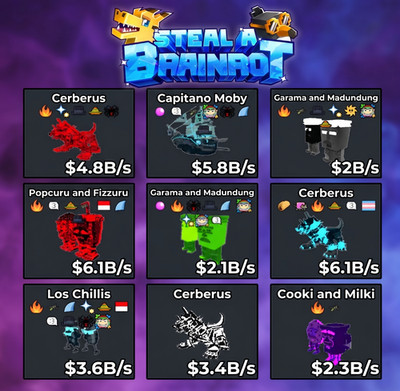 Steal A Brainrot | Rare Secret | Ready Brandnew Brainrots