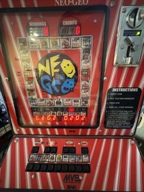 Neo Geo MVS by SNK - Original Dedicated Game Machine Cabinet
