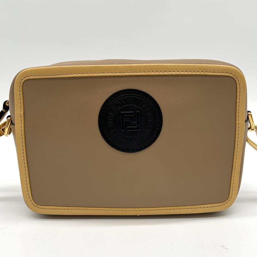 SAINT LAURENT Borsa a tracolla Fendi Pochette Cam in pelle beige usata
