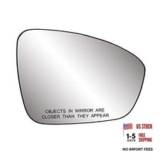 Fit System Passenger Side Non-heated Mirror Glass w/backing plate, Altima, RH