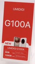 UMIDIGI G100A 6.9” 8GB /128GB  Black Unlocked Smart Phone New Sealed