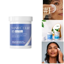 Hypoallergenic Eye Makeup Remover Pads - 85 Oil-Free, Gentle & Cruelty-Free