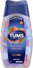 Tums Ultra Strength 1000 Assorted Berries Antacid, 160 Tablets