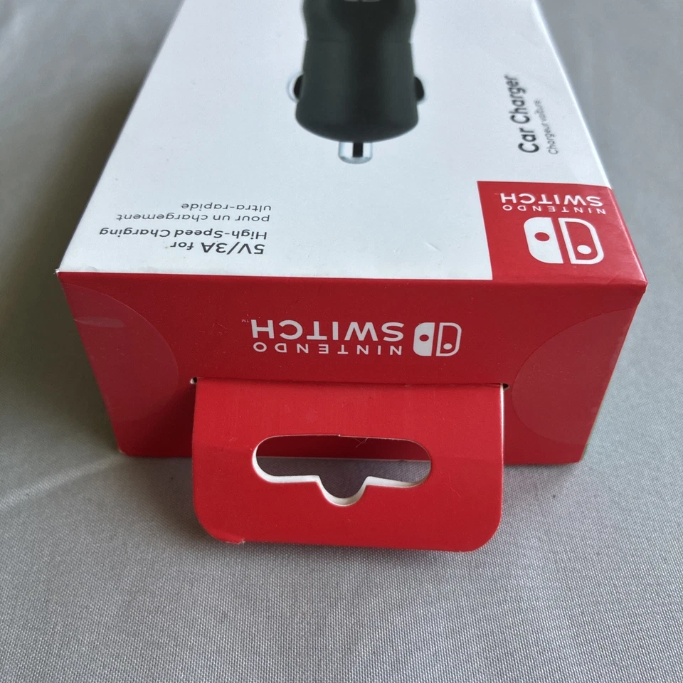 Nintendo SWITCH PowerA Car Charger 5V/3A USB-C High Speed Charging NEW Sealed - Image 4 of 4