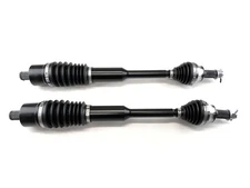 Monster XP Series Front CV Axles for Polaris 1337122, Left & Right, Telescoping