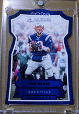 2016 PANINI TOM BRADY PURPLE SACRIFICE DIE-CUT /199 SUPER RARE COMES IN MAG CASE