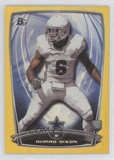 2014 Bowman Rookies Gold Foil 165/399 Ahmad Dixon #32 1u6