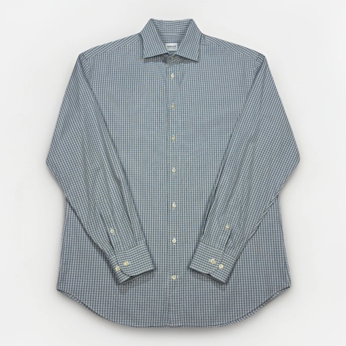 Armani Collezioni Plaid Dress Shirts for Men for sale | eBay
