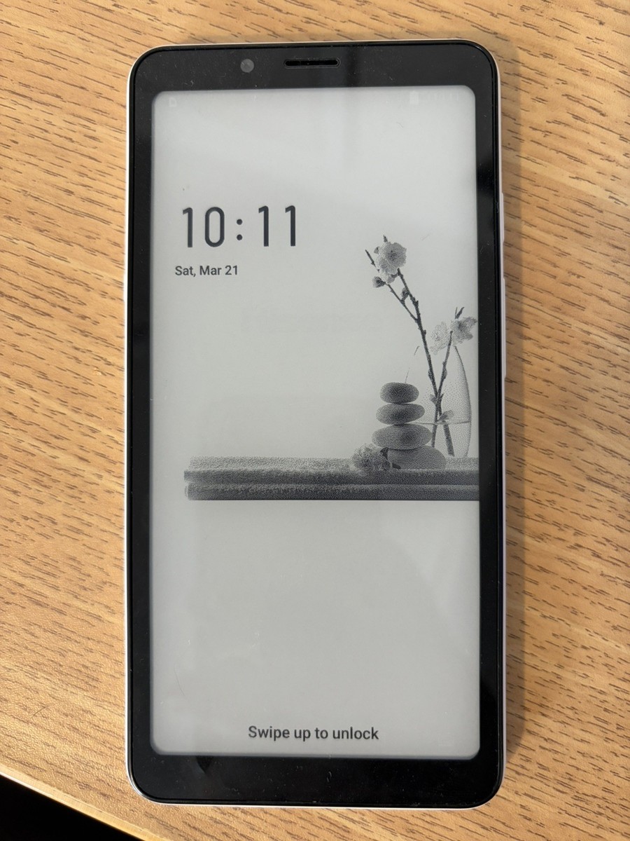 Hisense A5 E-Ink Android Phone Touchscreen White | eBay