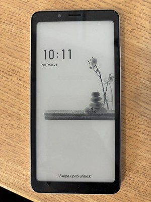 Hisense A5 E-Ink Android Phone Touchscreen White | eBay