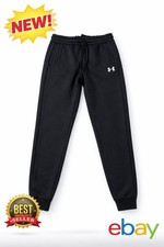 Under Armour Women's Size XS Fleece Jogger Pants Loose Fit Black NWT